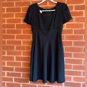 Donna Rico Black Dress Size 6 Fully Lined